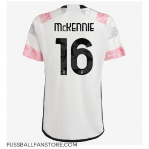 Juventus Weston McKennie #16 Replik Auswärtstrikot 2023-24 Kurzarm